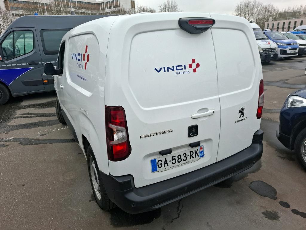 Peugeot PARTNER FOURGON STANDARD 650 KG BLUEHDI 130 S&S EAT8 ASPHALT 2021