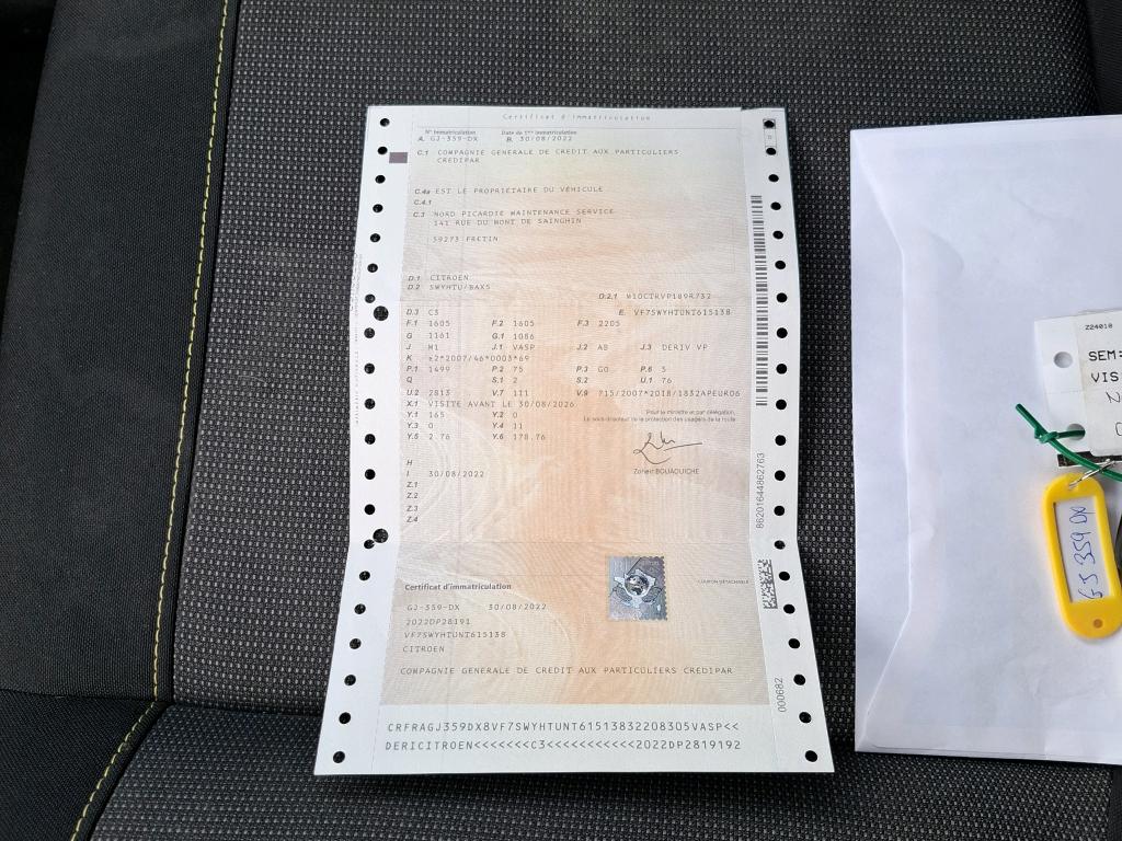 Citroen C3 SOCIETE BLUEHDI 100 S&S BVM6 FEEL 2022