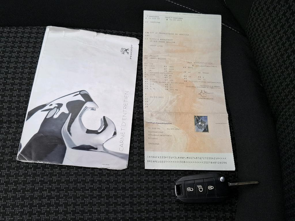 Peugeot 308 SW PureTech 110ch S&S BVM6 Active Pack 2021