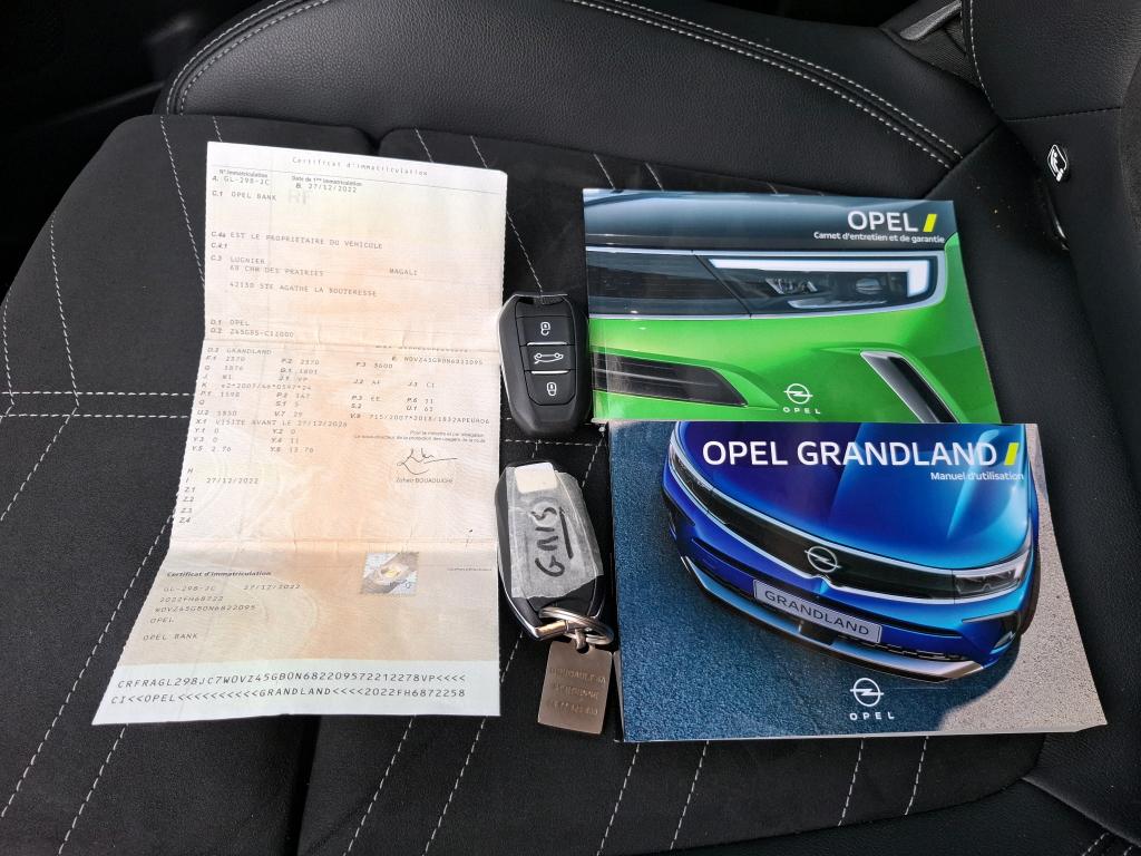 Opel Grandland Hybrid4 300 ch AWD BVA8 Ultimate 2022