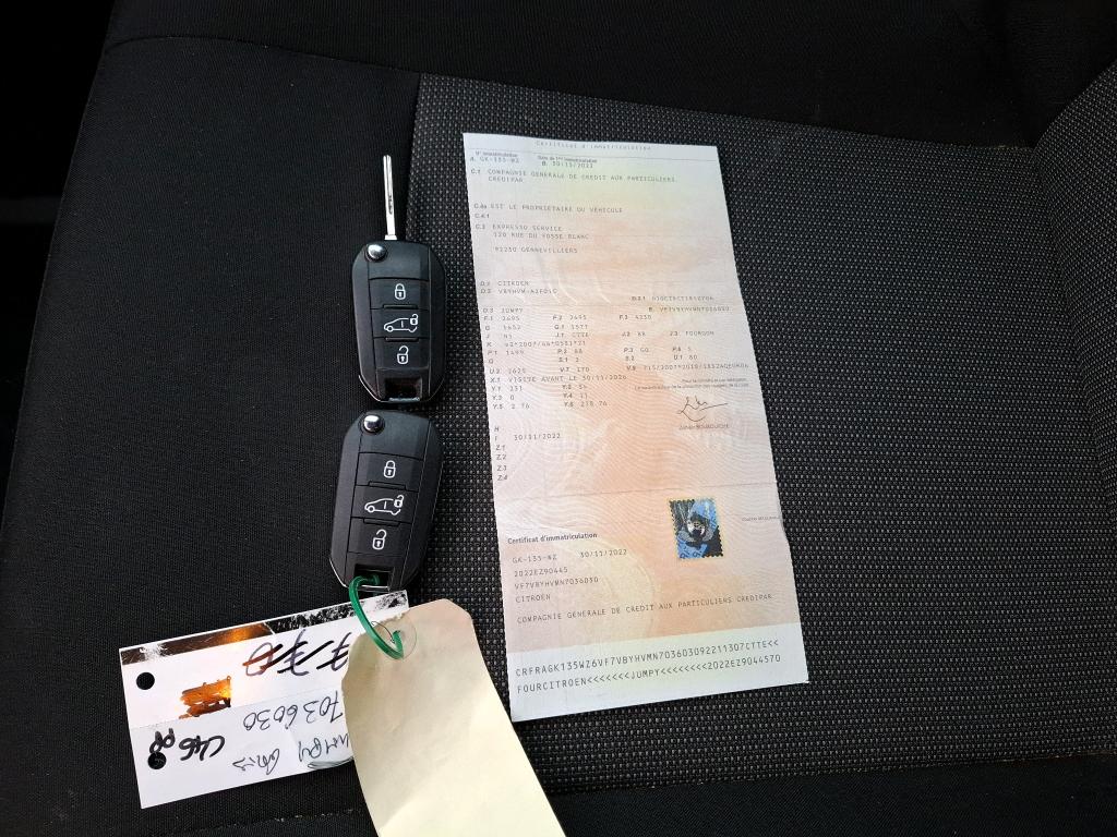 Citroen JUMPY FGN M BLUEHDI 120 S&S BVM6 DRIVER 2022