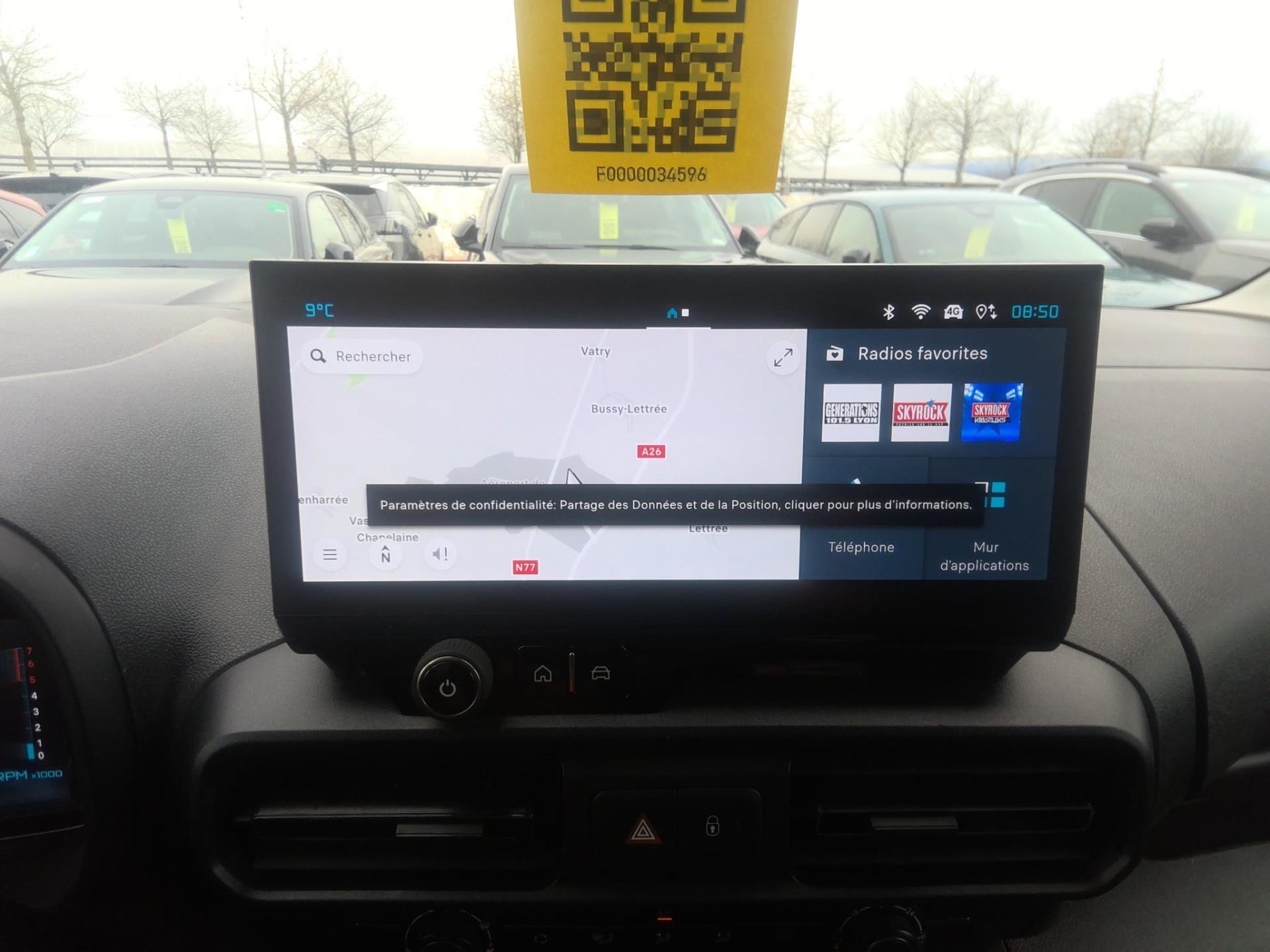 Citroen BERLINGO VAN TAILLE XL 950KG BLUEHDI 100 S&S BVM6 2024