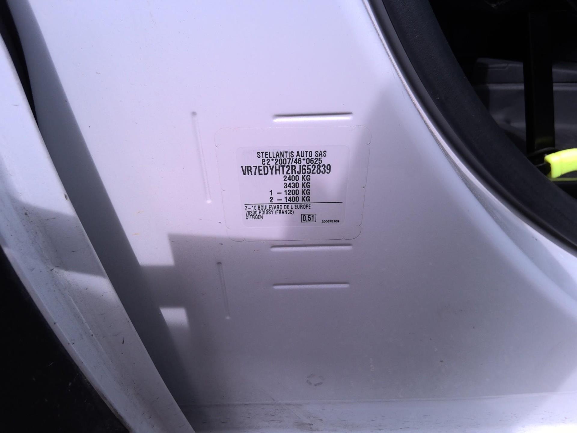 Citroen BERLINGO VAN TAILLE XL 950KG BLUEHDI 100 S&S BVM6  2024