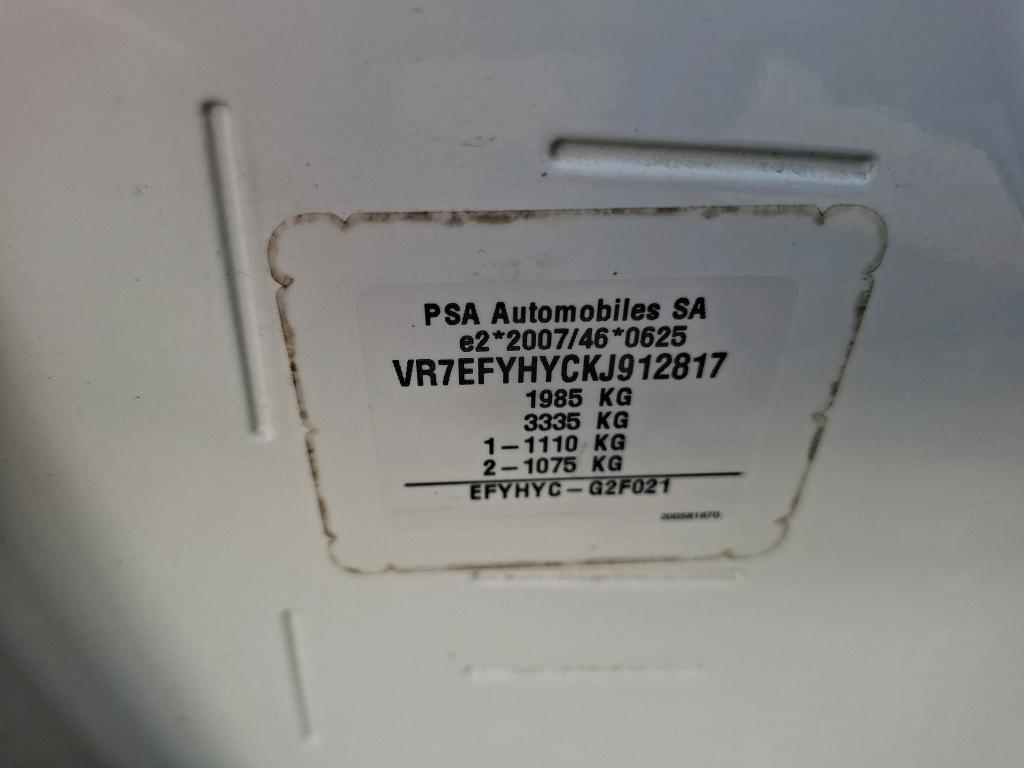 Citroen BERLINGO VAN M 650 BLUEHDI 100 S&S BVM5 CLUB 2020