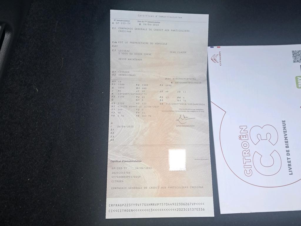 Citroen C3 PureTech 83 ch BVM5 You 2023