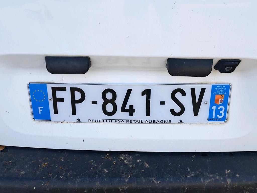 Peugeot PARTNER FOURGON STANDARD 650 KG BLUEHDI 100 S&S BVM5 PREMIUM 2020