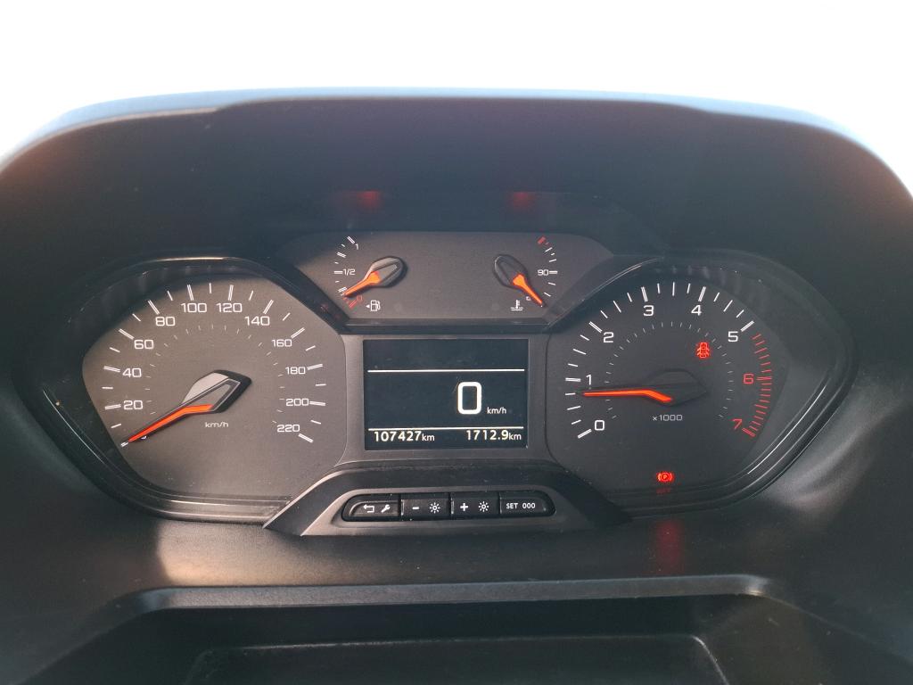 Peugeot PARTNER FOURGON STANDARD 650 KG BLUEHDI 100 S&S BVM5 ASPHALT 2020