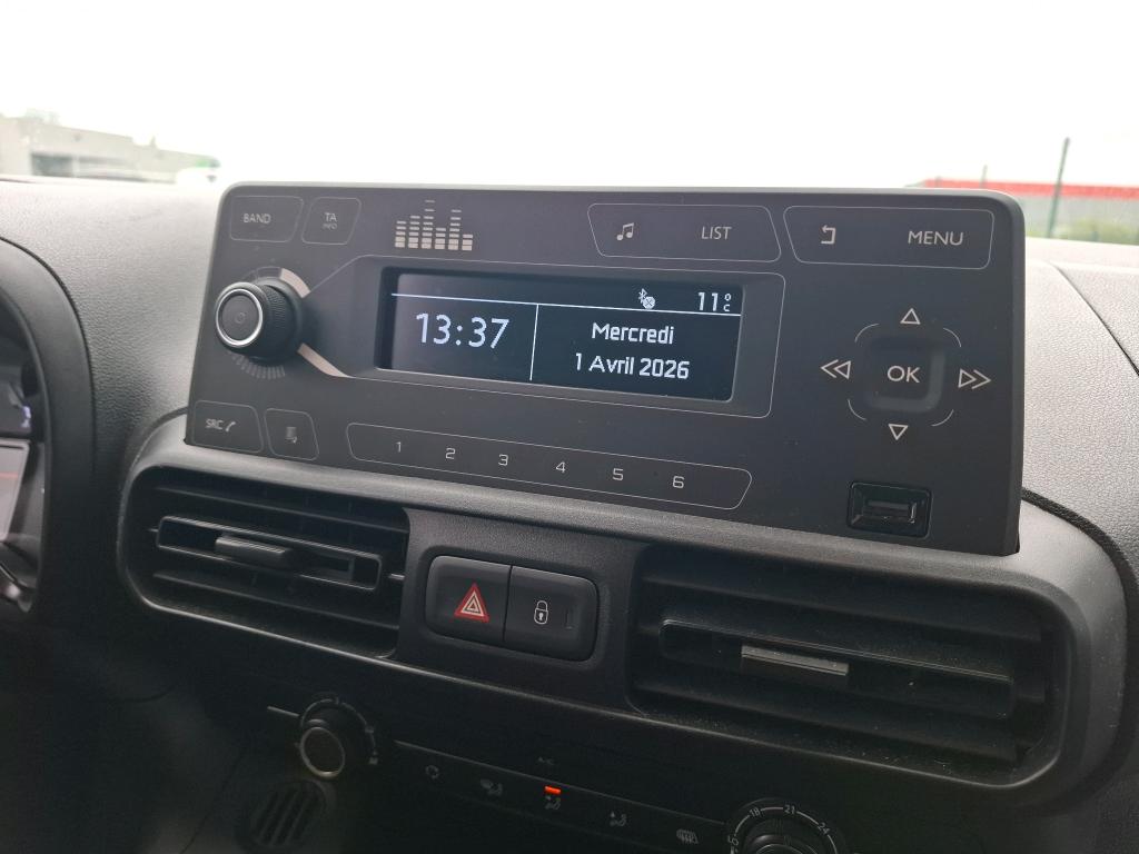 Citroen BERLINGO VAN M 650 BLUEHDI 100 S&S BVM5 CLUB 2020