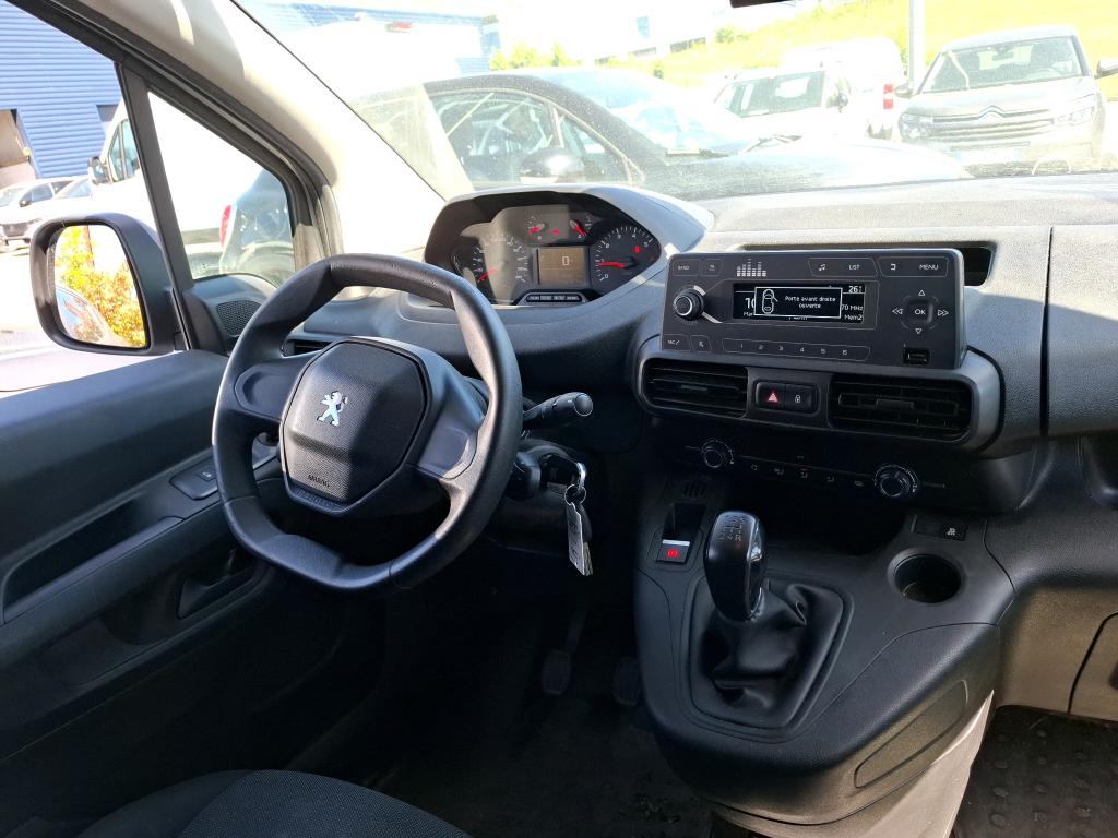 Peugeot PARTNER FOURGON STANDARD 650 KG BLUEHDI 100 S&S BVM5 PREMIUM 2020