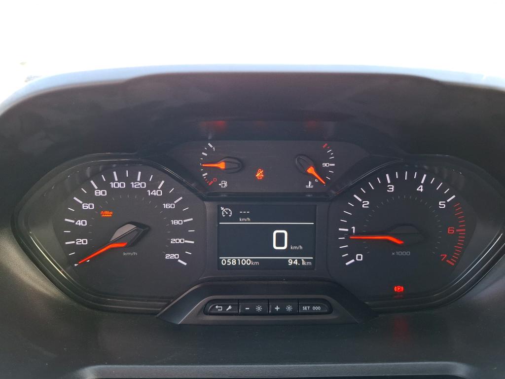 Peugeot PARTNER FOURGON STANDARD 1000 KG BLUEHDI 100 S&S BVM5 ASPHALT 2021