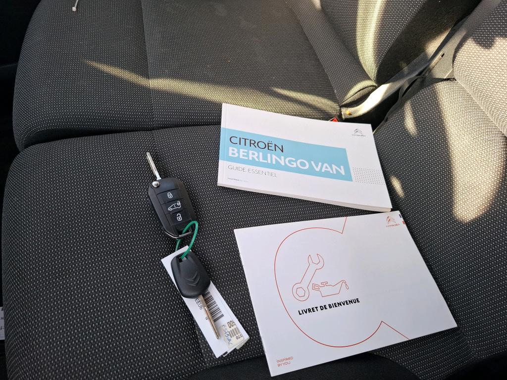 Citroen BERLINGO VAN M 650 BLUEHDI 100 S&S BVM5 CLUB 2020