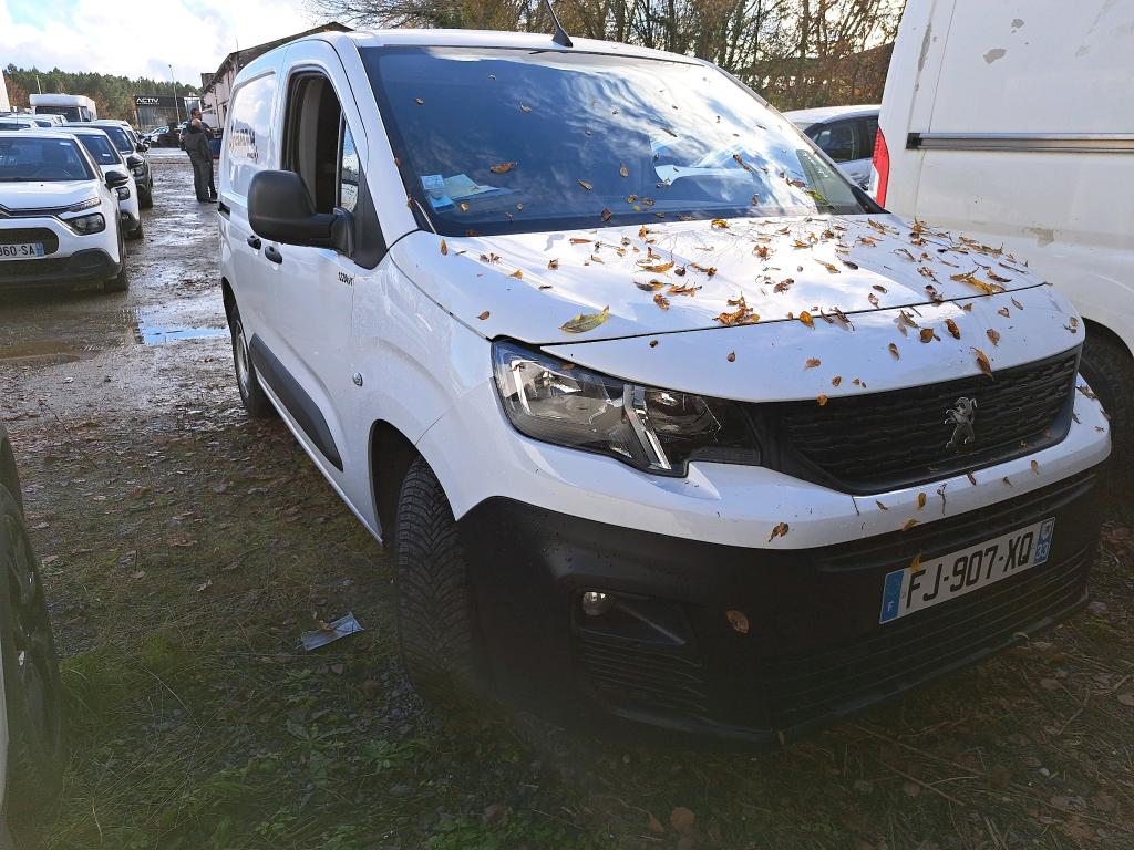 Peugeot PARTNER FOURGON STANDARD 650 KG BLUEHDI 100 BVM5 PREMIUM 2019