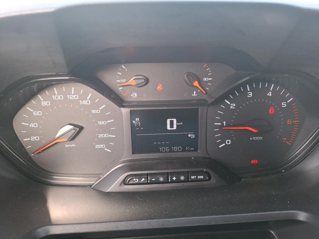 Peugeot PARTNER FOURGON STANDARD 1000 KG BLUEHDI 100 BVM5 PREMIUM 2020