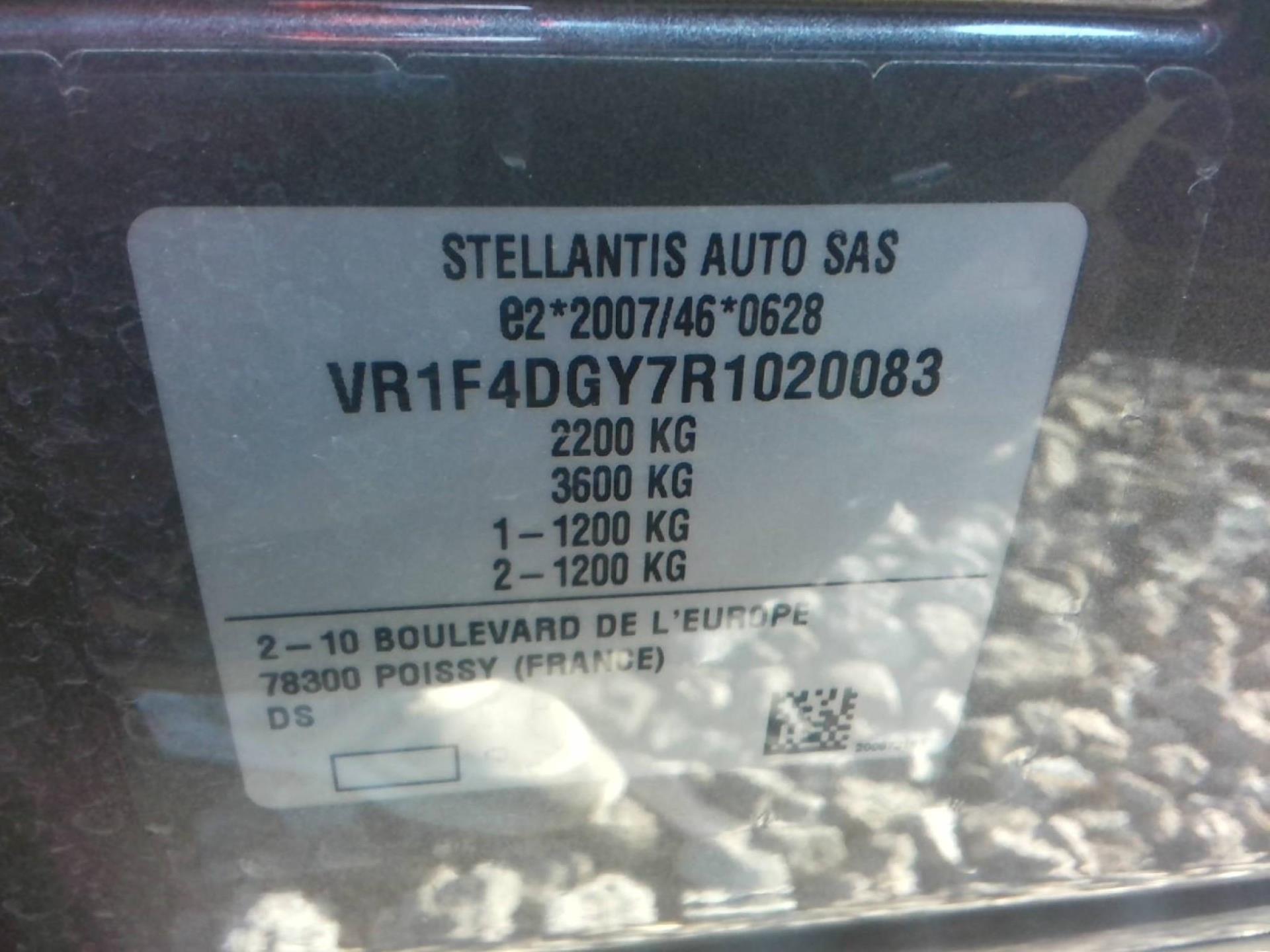 DS DS 4 Hybride E-Tense 225 EAT8 Performance Line 2024