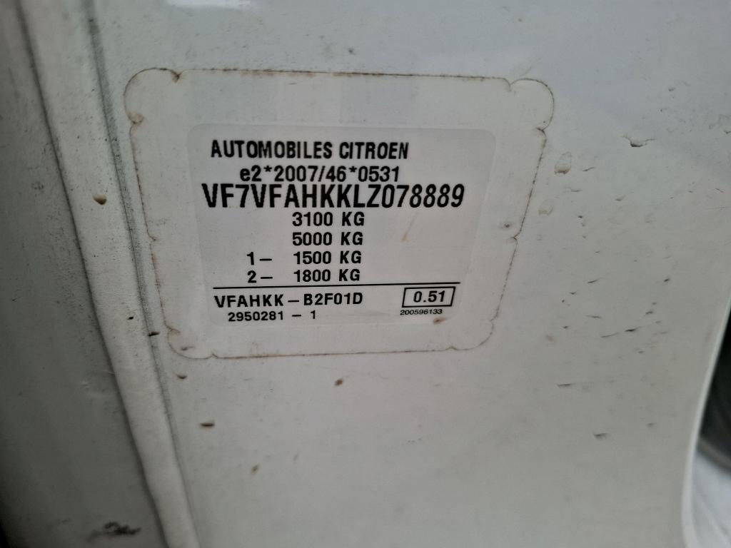 Citroen JUMPY FGN M BLUEHDI 120 S&S BVM6 CLUB 340 NM 2020