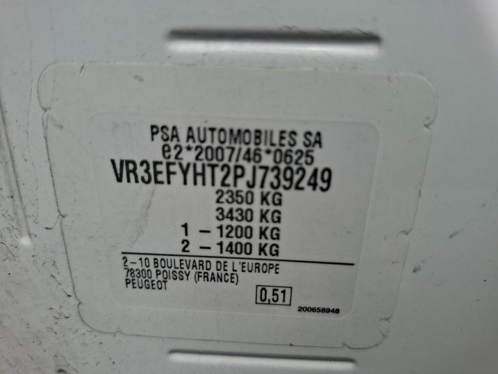 Peugeot PARTNER CA XL BLUEHDI 100 S&S BVM6 2023