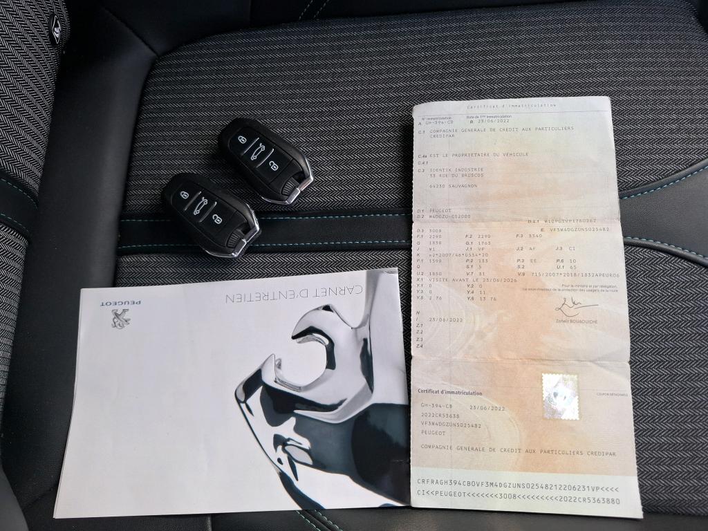 Peugeot 3008 Hybrid 225 e-EAT8 Allure Pack 2022