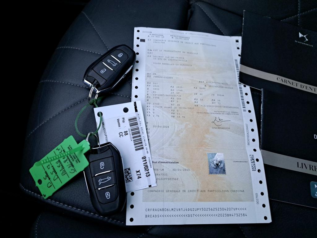 DS DS 7 Hybride Rechargeable E-Tense 225 EAT8 Rivoli 2023