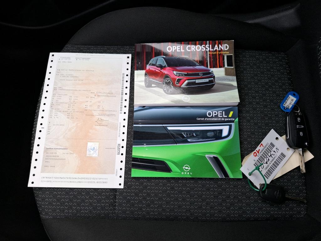 Opel Crossland 1.2 83 ch Edition 2022