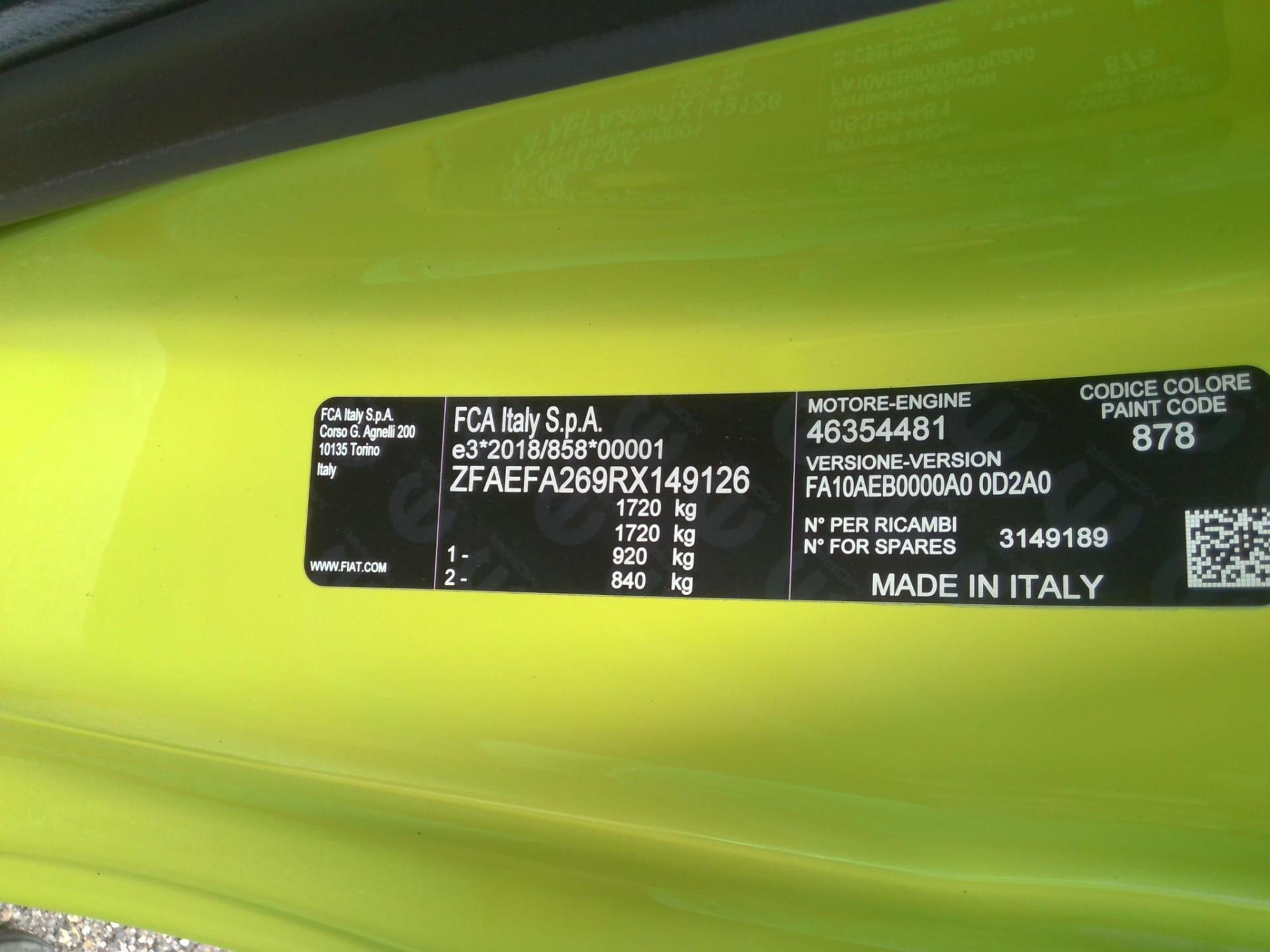 ABARTH 500e 155 ch 2023