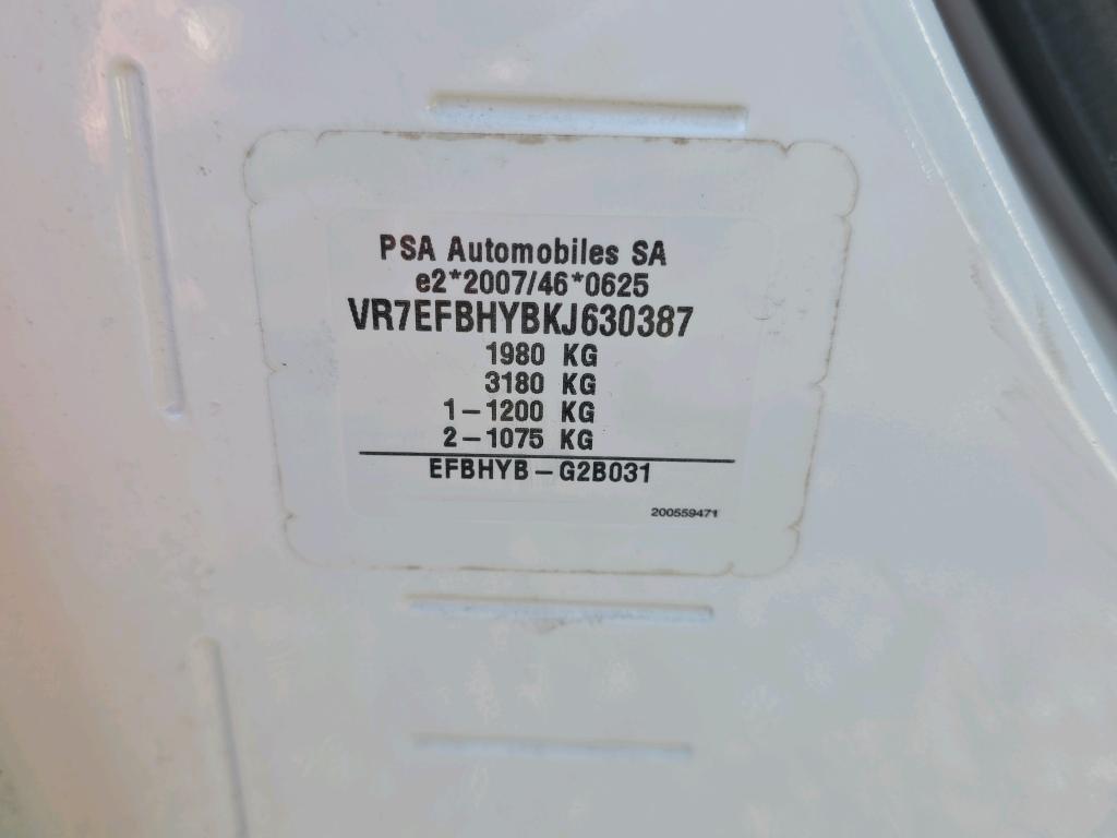 Citroen BERLINGO VAN M 650 BLUEHDI 100 S&S CLUB 2019
