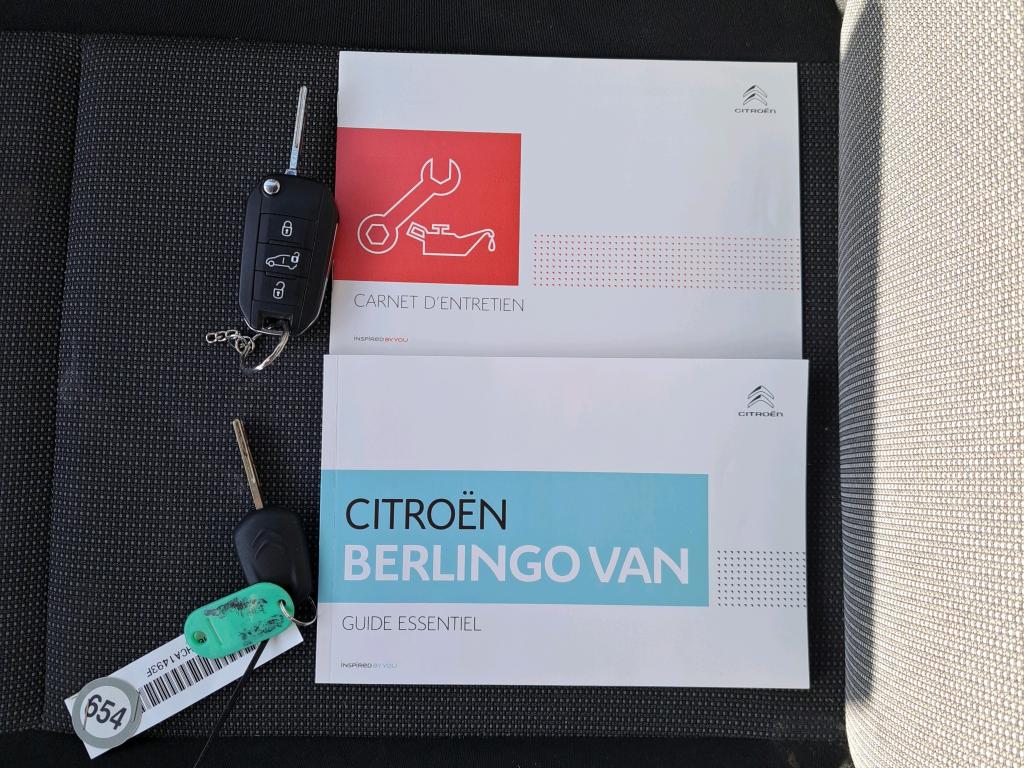 Citroen BERLINGO VAN M 650 BLUEHDI 100 S&S BVM5 CLUB 2019