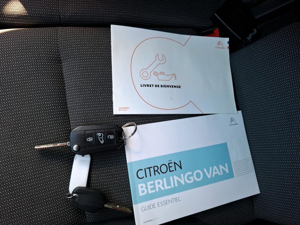 Citroen BERLINGO VAN M 650 BLUEHDI 100 S&S BVM5 CLUB 2020