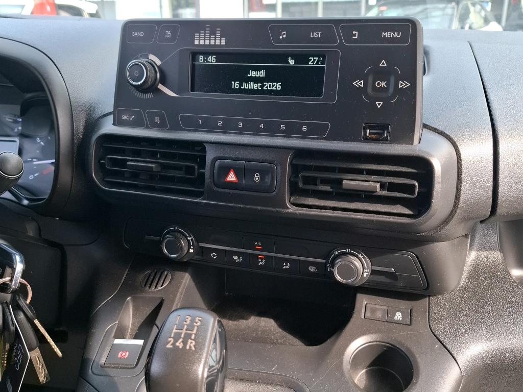 Citroen BERLINGO VAN M 650 BLUEHDI 75 S&S BVM5 CONTROL 2021