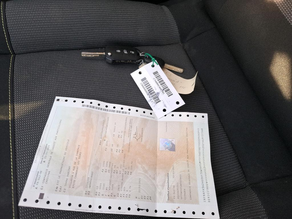 Citroen C3 SOCIETE BLUEHDI 100 S&S BVM6 FEEL BUSINESS R 2021