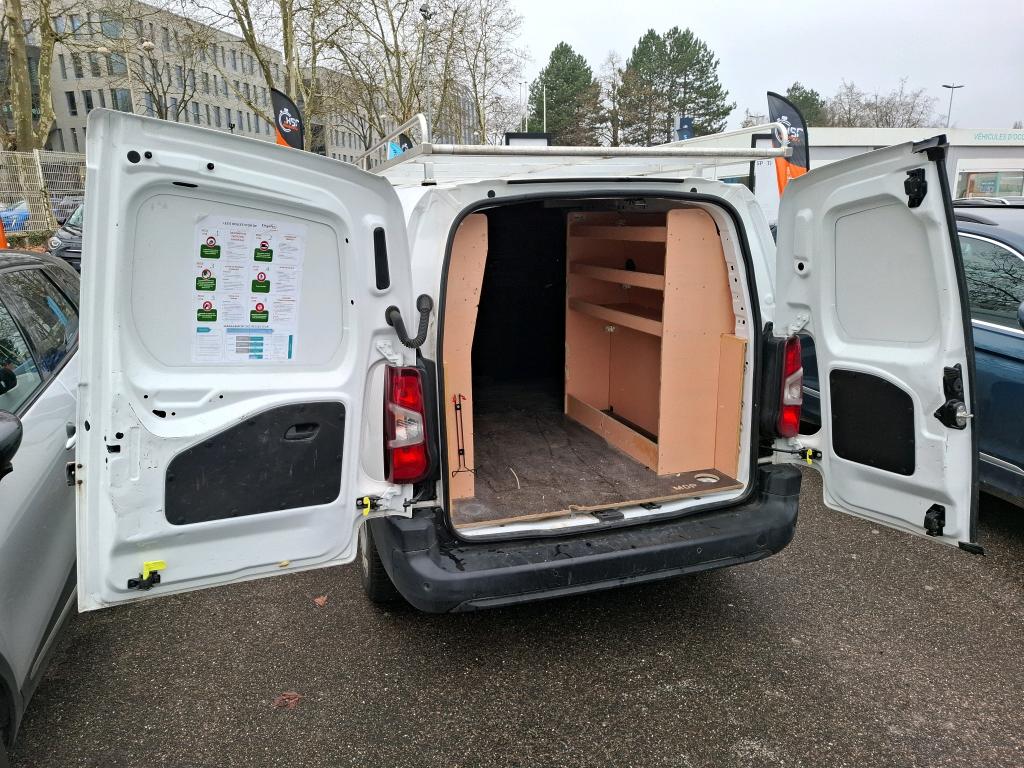 Peugeot PARTNER FOURGON LONG 950 KG BLUEHDI 100 S&S BVM5 ASPHALT 2019