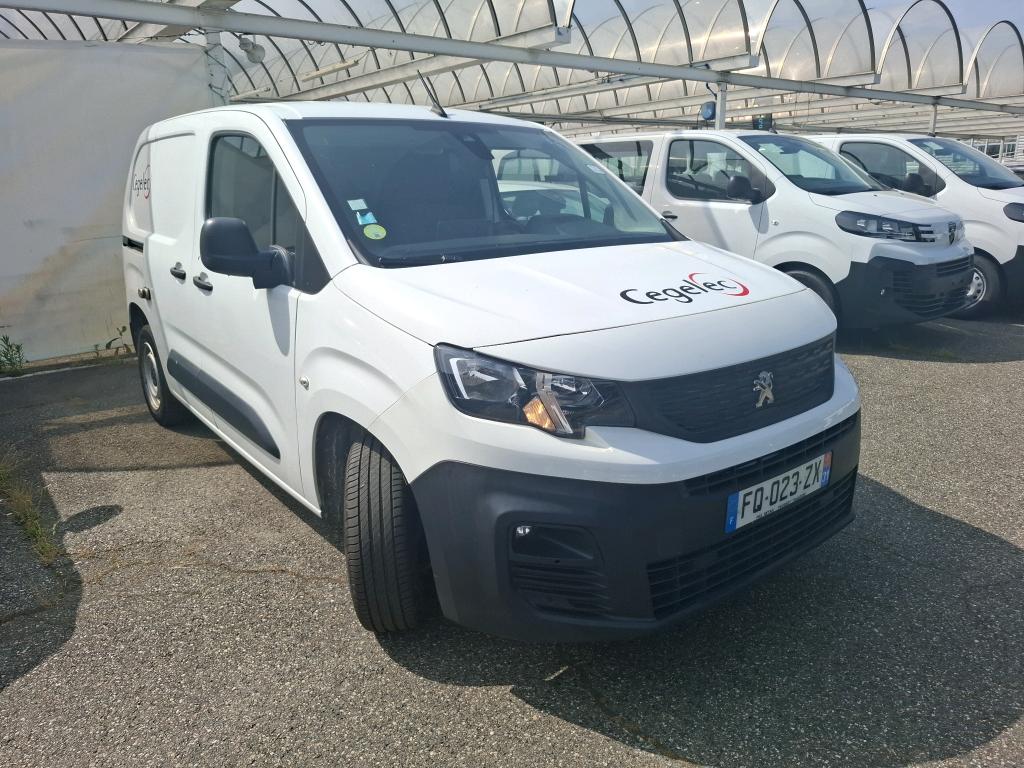Peugeot PARTNER FOURGON STANDARD 650 KG BLUEHDI 100 S&S BVM5 ASPHALT 2020