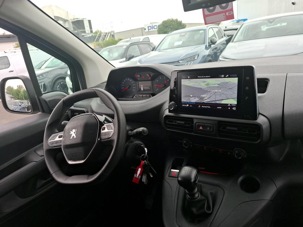 Peugeot PARTNER FOURGON STANDARD 650 KG PURETECH 110 S&S BVM6 ASPHALT 2020