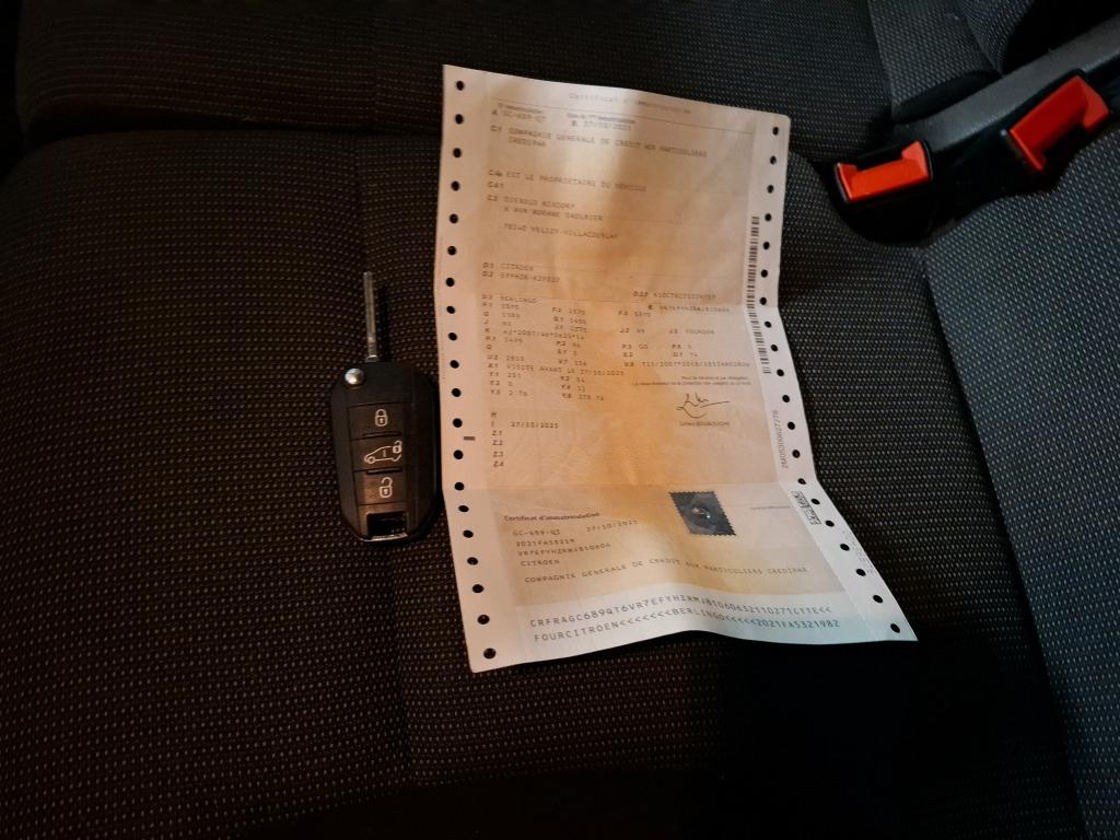 Citroen BERLINGO VAN XL 950 BLUEHDI 130 S&S EAT8 DRIVER 2021