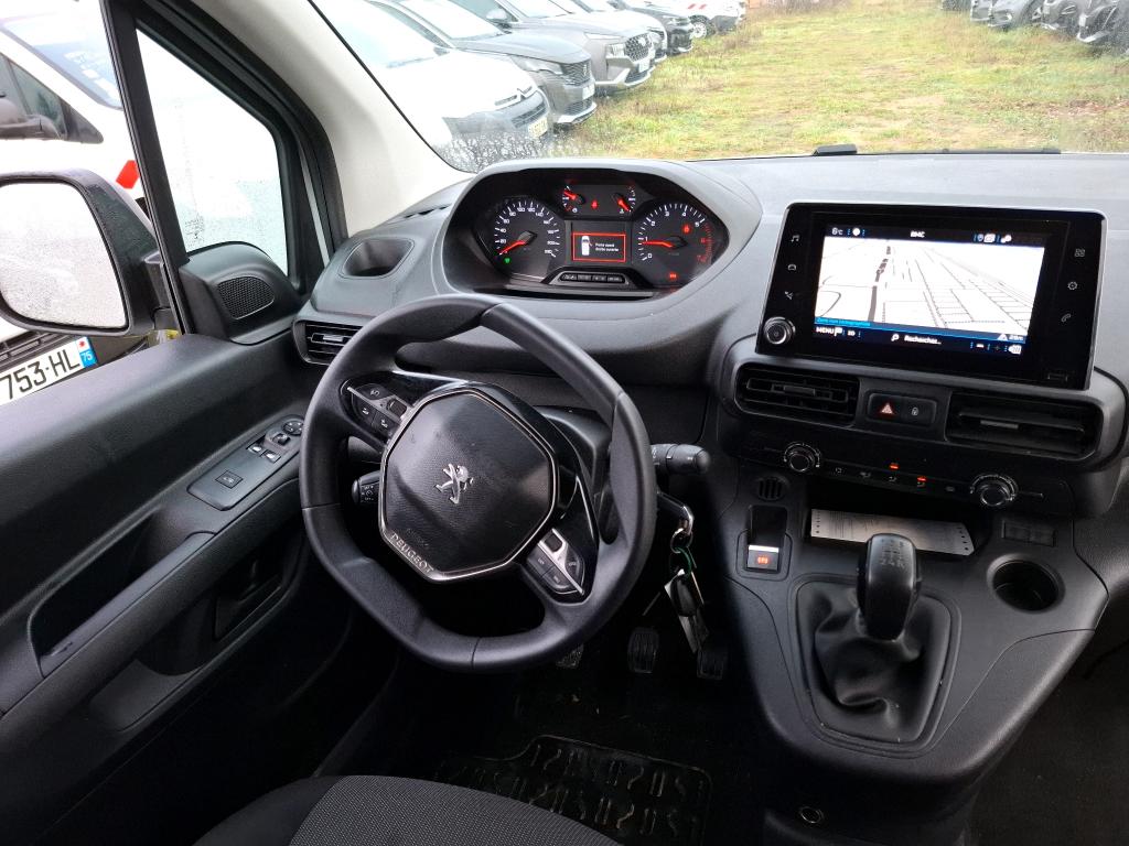 Peugeot PARTNER FOURGON LONG 950 KG BLUEHDI 100 S&S BVM5 ASPHALT 2021