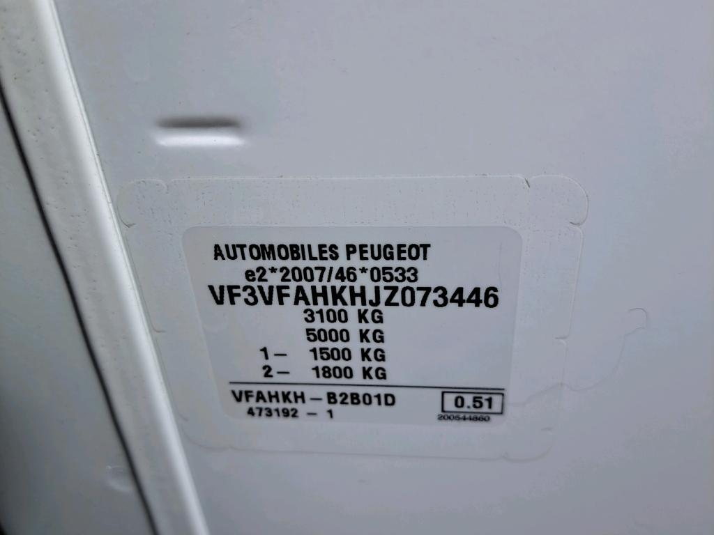 Peugeot EXPERT FGN TOLE STANDARD BLUEHDI 120 S&S BVM6 PREMIUM PACK 2018