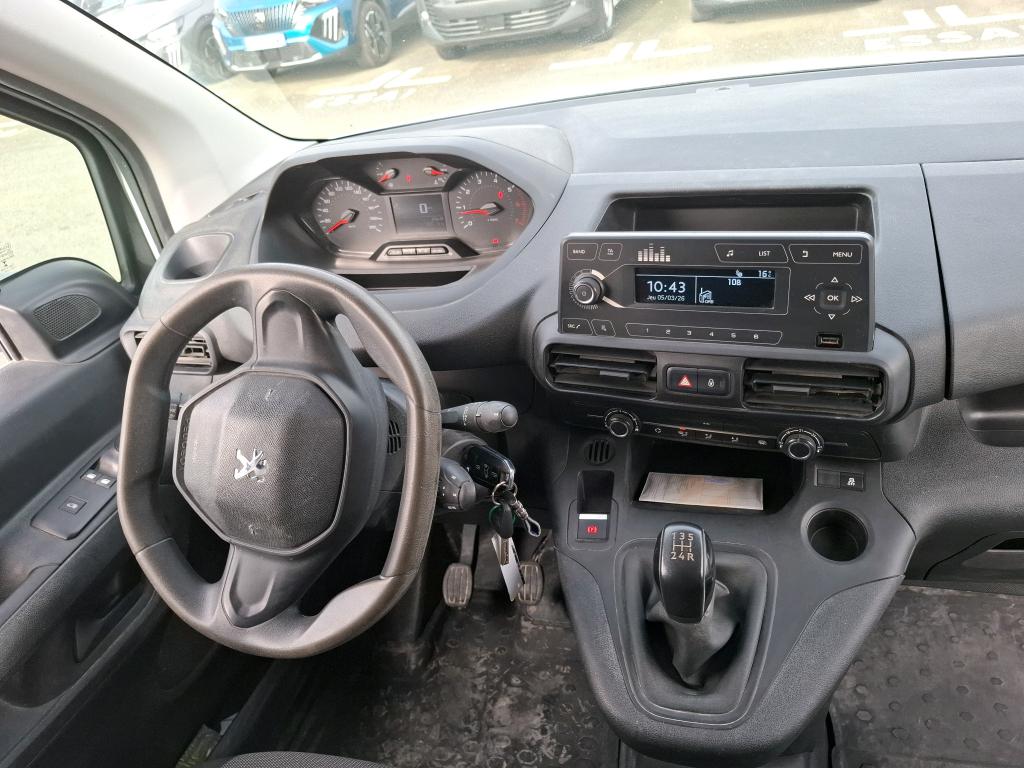 Peugeot PARTNER FOURGON STANDARD 650 KG BLUEHDI 100 S&S BVM5 PREMIUM 2021