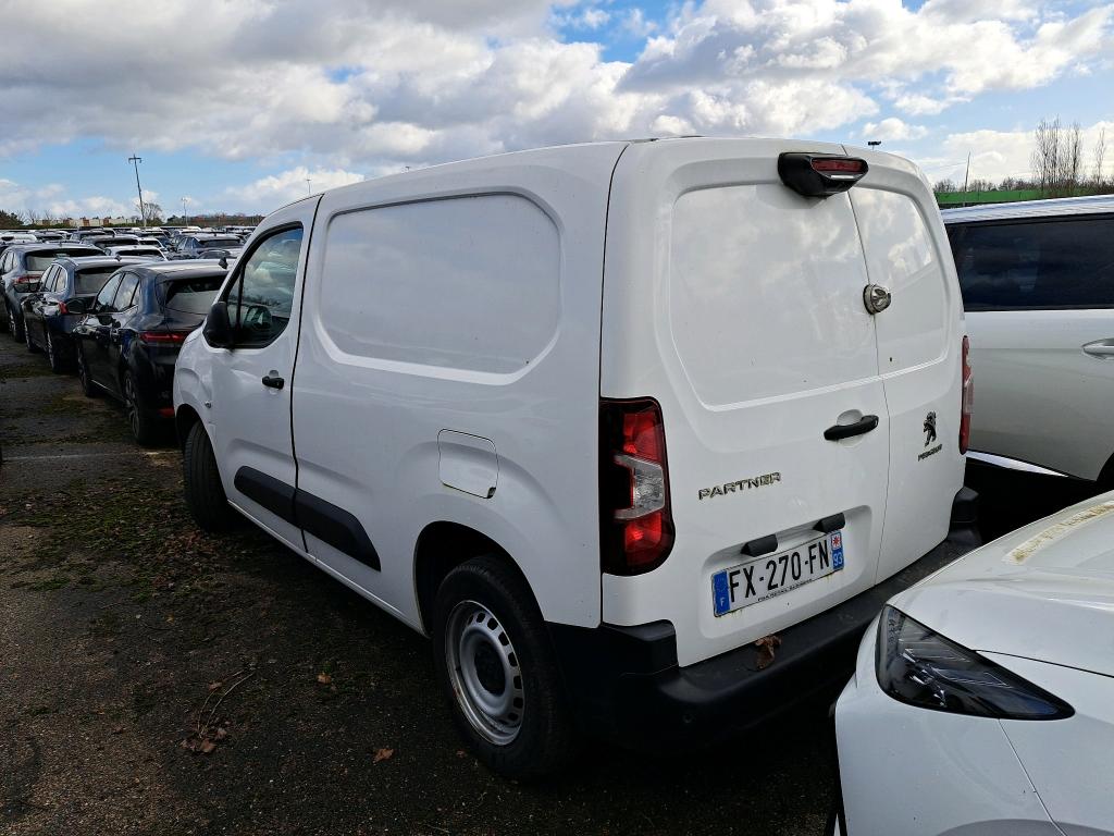 Peugeot PARTNER FOURGON STANDARD 650 KG BLUEHDI 100 S&S BVM5 ASPHALT 2021