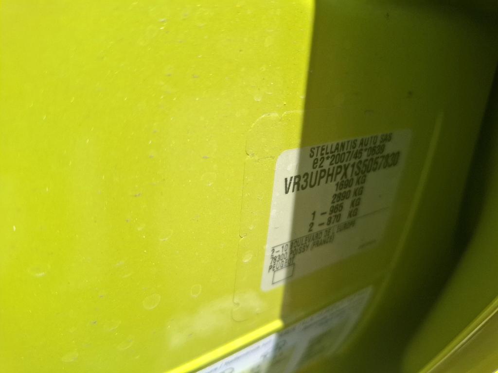 Peugeot 208 Hybrid 110 ch e-DCS6 Style 2025