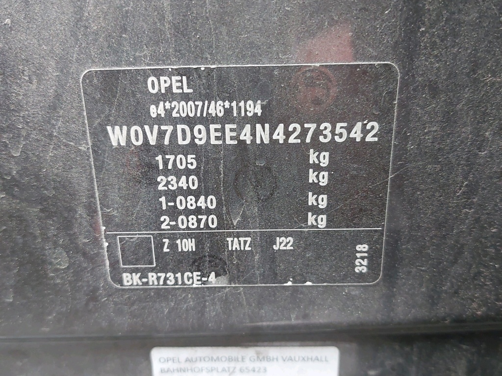 Opel Crossland 1.2 83 ch Edition 2022