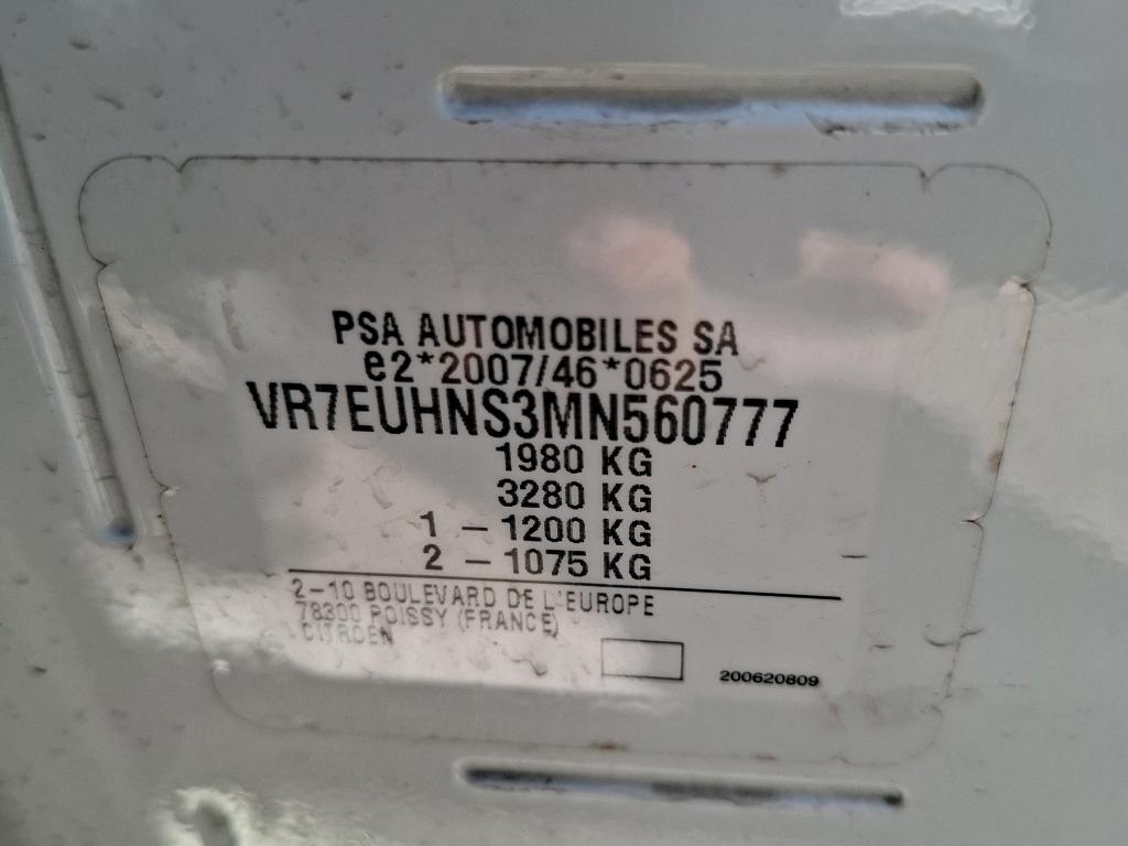 Citroen BERLINGO VAN M 650 PURETECH 130 S&S EAT8 CLUB 2021