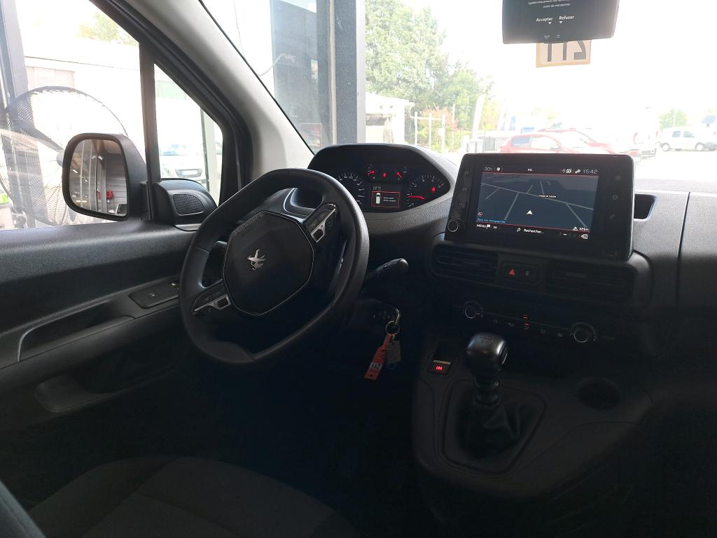 Peugeot PARTNER FOURGON STANDARD 650 KG BLUEHDI 130 S&S BVM6 ASPHALT 2020