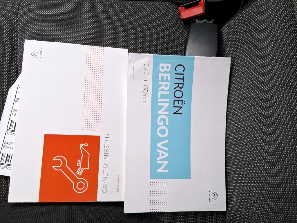 Citroen BERLINGO VAN M 650 BLUEHDI 100 S&S BVM5 CLUB 2020