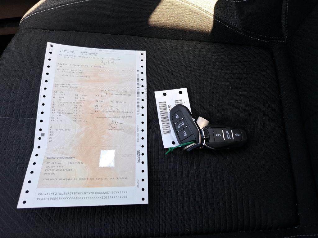 Peugeot 308 BlueHDi 130ch S&S BVM6 Active Pack 2022