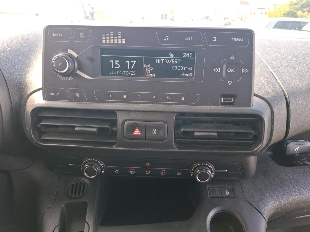 Citroen BERLINGO VAN M 650 BLUEHDI 100 S&S CLUB 2019