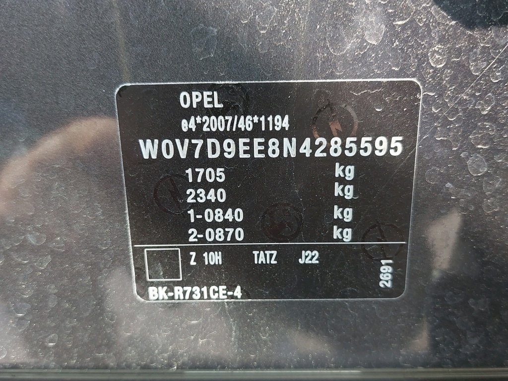 Opel Crossland 1.2 83 ch Edition 2022