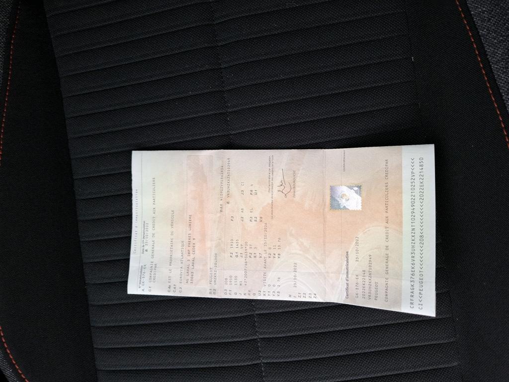 Peugeot 208 Electrique 50 kWh 136ch Active Pack 2022