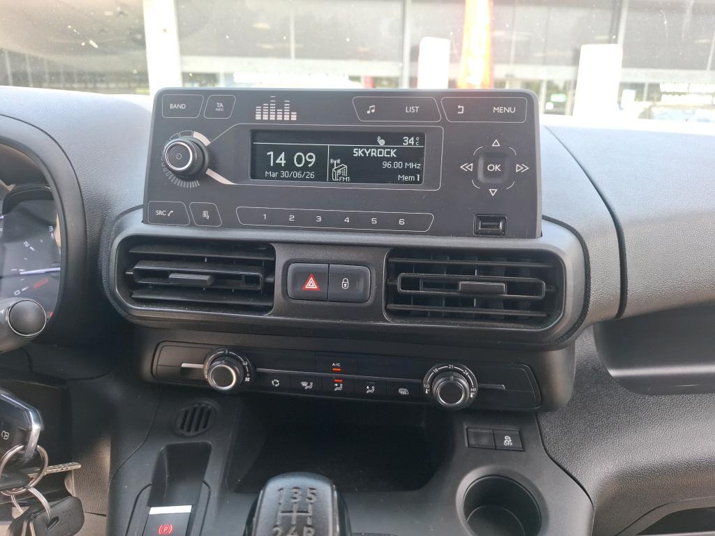 Citroen BERLINGO VAN M 650 BLUEHDI 75 S&S BVM5 CONTROL 2021