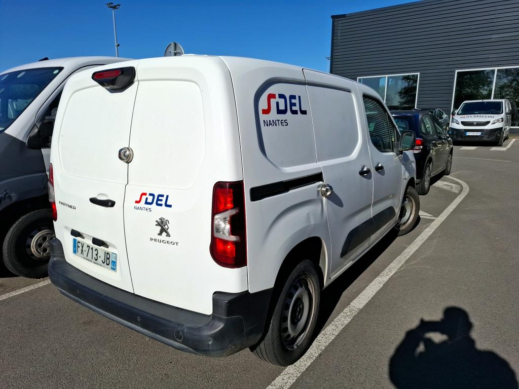 Peugeot PARTNER FOURGON STANDARD 1000 KG BLUEHDI 100 S&S BVM5 ASPHALT 2021