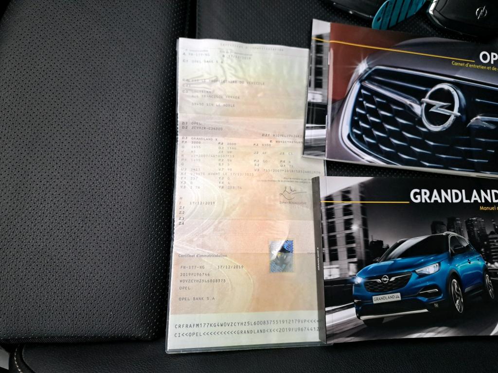 Opel Grandland X 1.5 Diesel 130 ch BVA8 Elite 2019