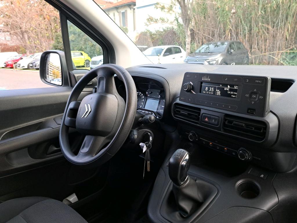 Citroen BERLINGO VAN M 650 BLUEHDI 100 S&S CLUB 2019